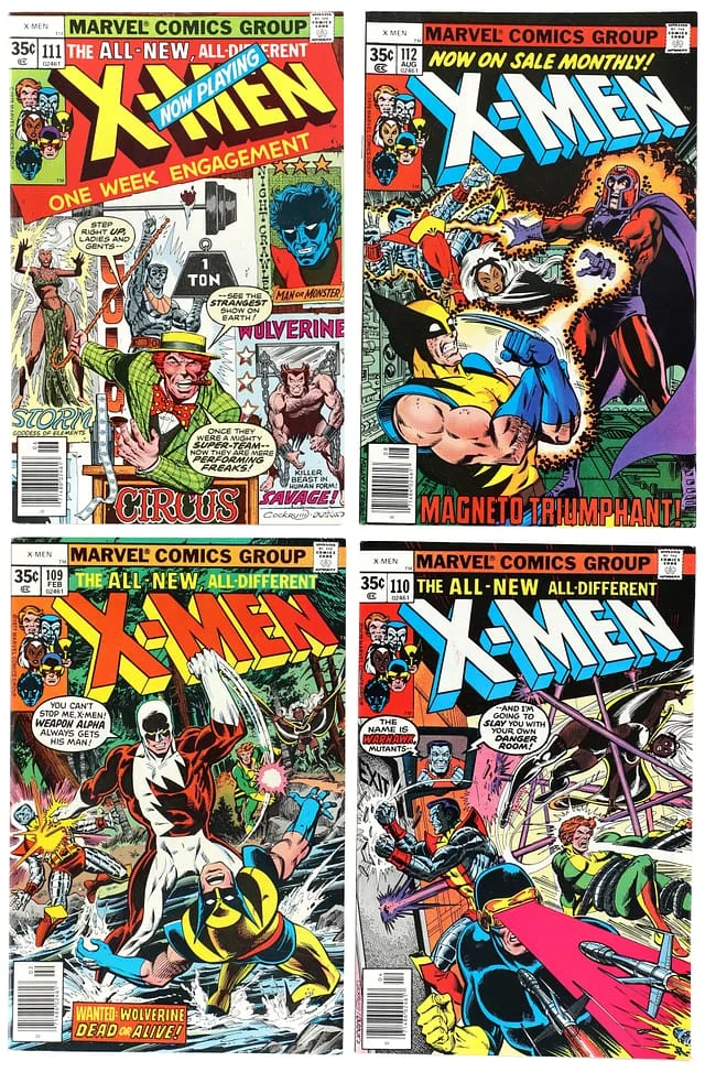 1978 Marvel) 4 Books - Raw Appearance of Weapon Alpha #1st card image