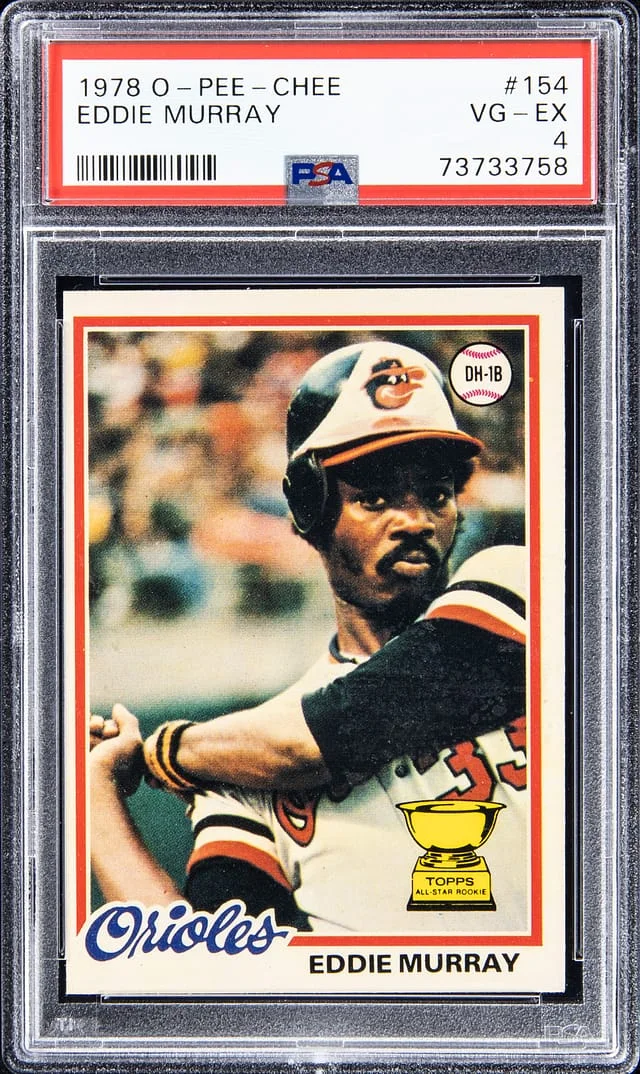 1978 O-Pee-Chee Eddie Murray #154 card image
