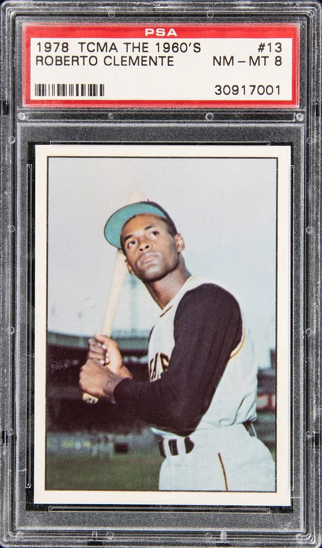 1978 TCMA The 1960's Roberto Clemente #13 card image