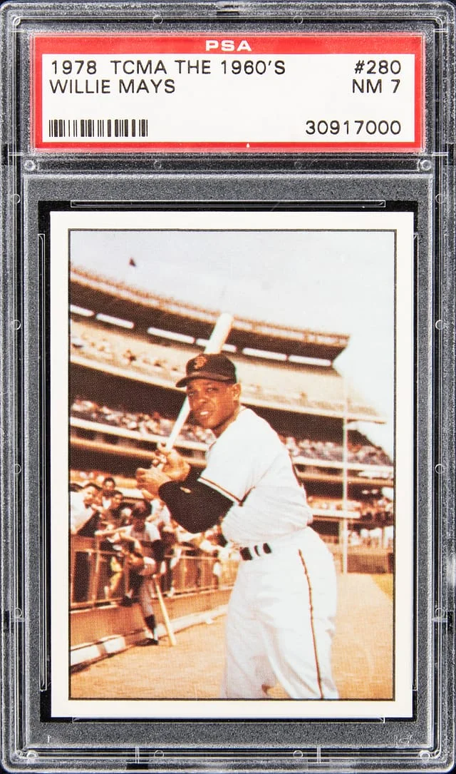 1978 TCMA The 1960's Willie Mays #280 card image