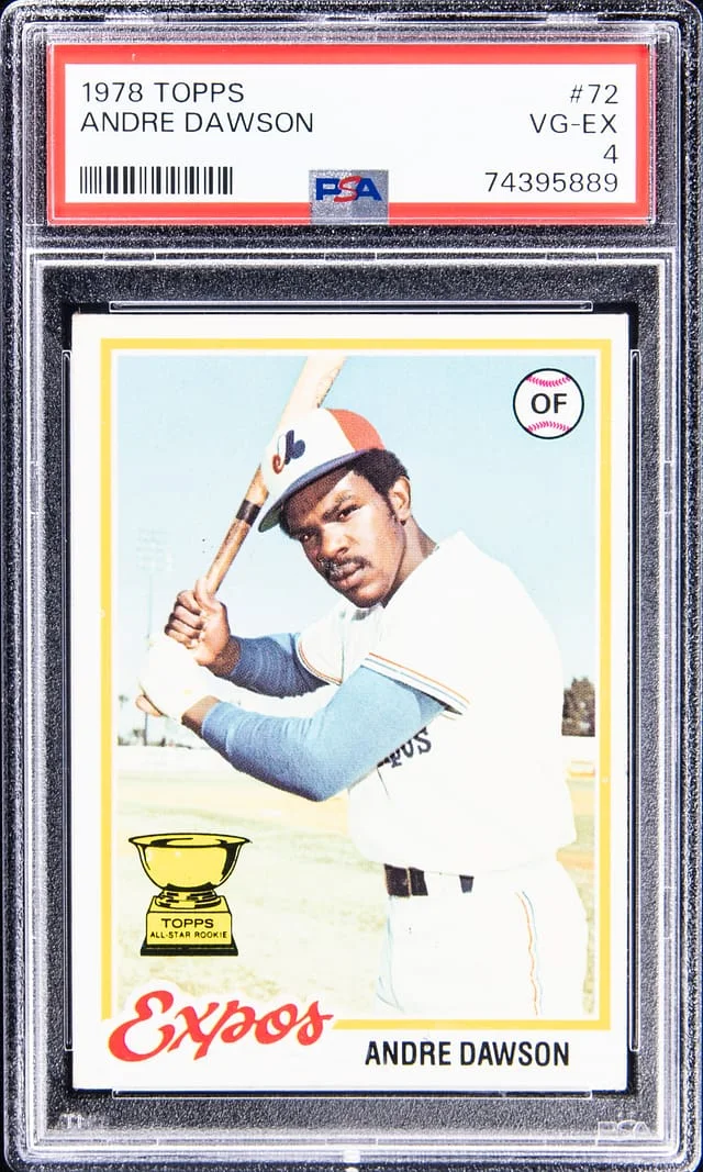1978 Topps Andre Dawson #72 card image