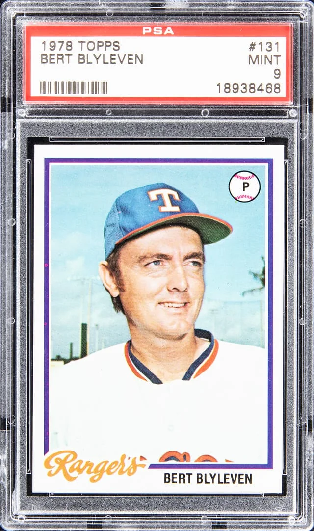 1978 Topps Bert Blyleven #131 card image