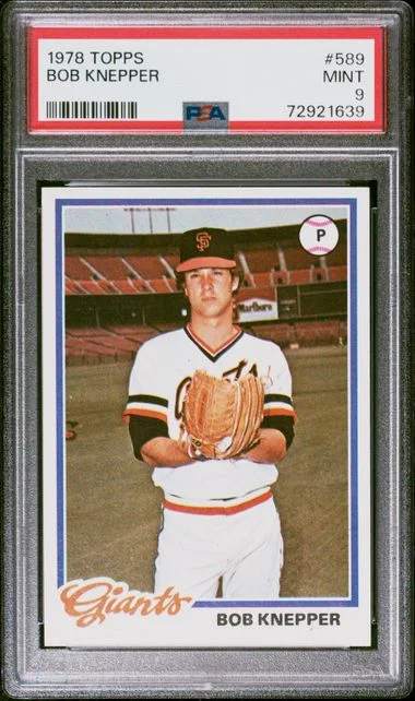 1978 Topps Bob Knepper #589 card image
