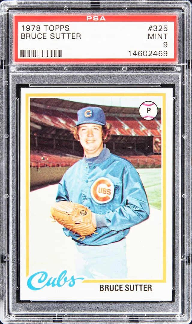 1978 Topps Bruce Sutter #325 card image