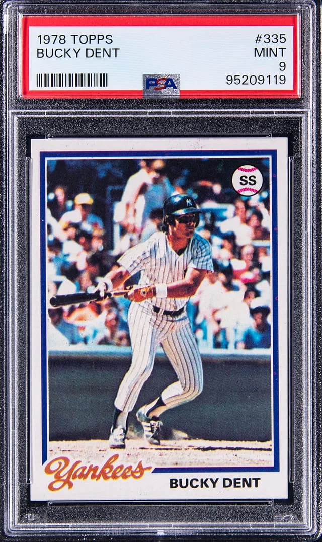1978 Topps Bucky Dent #335 card image