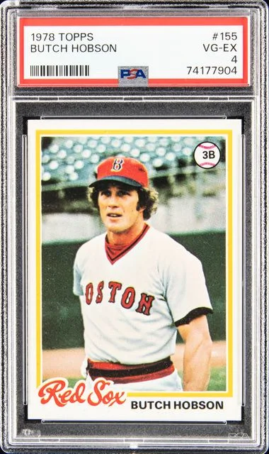 1978 Topps Butch Hobson #155 card image