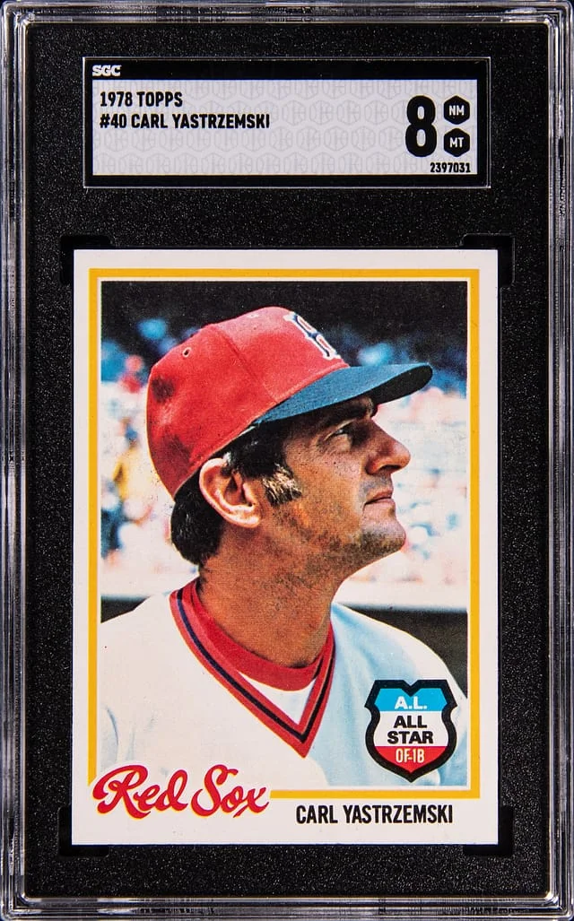 1978 Topps Carl Yastrzemski #40 card image