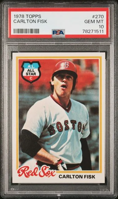 1978 Topps Carlton Fisk #270 card image