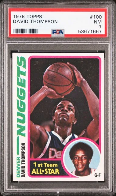1978 Topps David Thompson #100 card image
