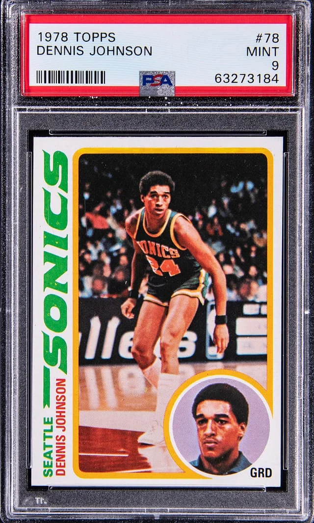 1978 Topps Dennis Johnson #78 card image