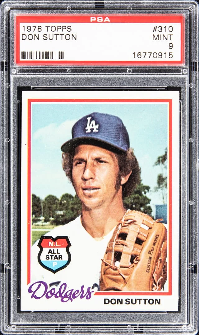 1978 Topps Don Sutton #310 card image