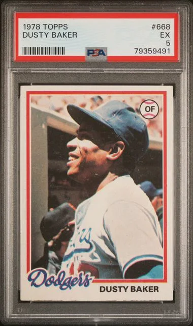 1978 Topps Dusty Baker #668 card image