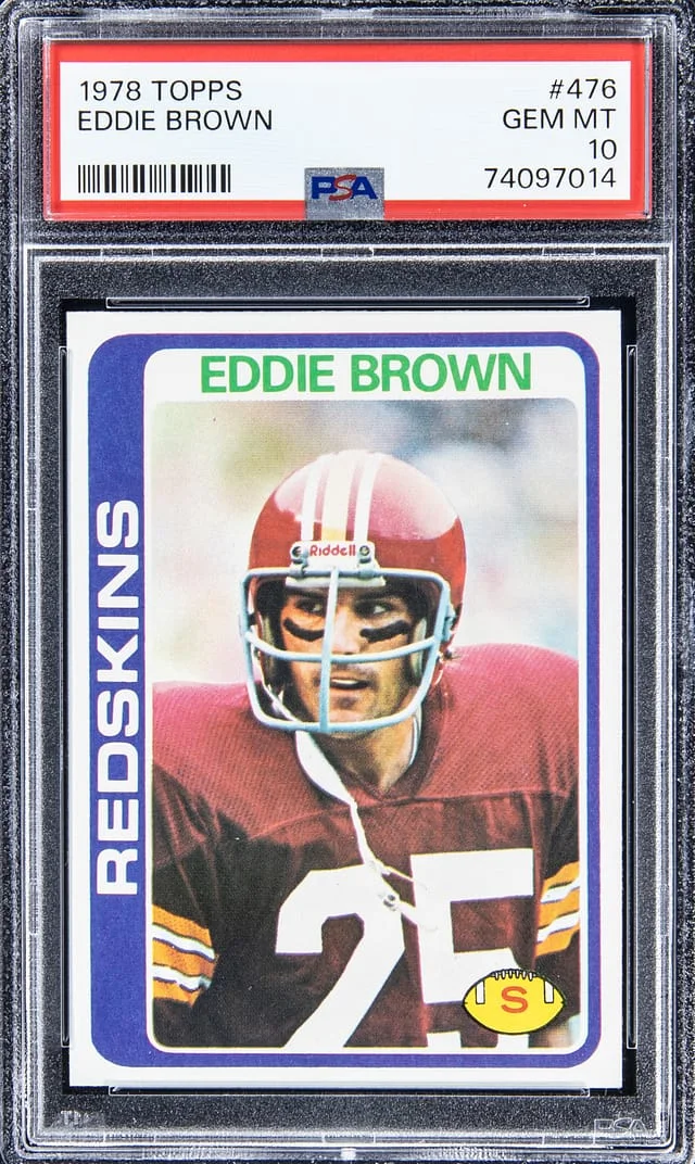 1978 Topps Eddie Brown #476 card image