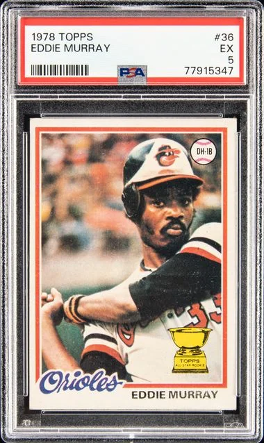 1978 Topps Eddie Murray #36 card image