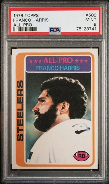1978 Topps Franco Harris All-Pro #500 card image