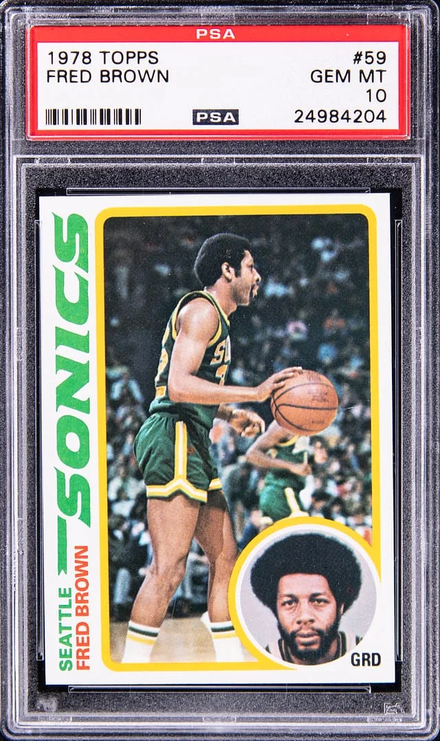 1978 Topps Fred Brown #59 card image