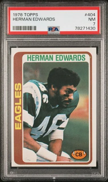 1978 Topps Herman Edwards #404 card image
