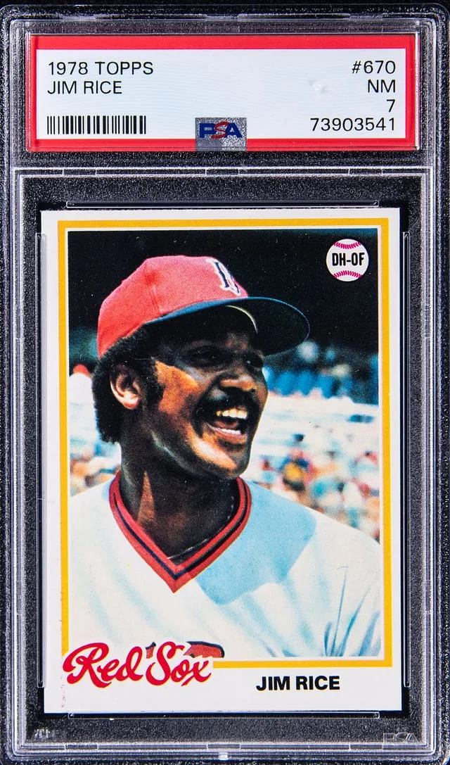 1978 Topps Jim Rice #670 card image