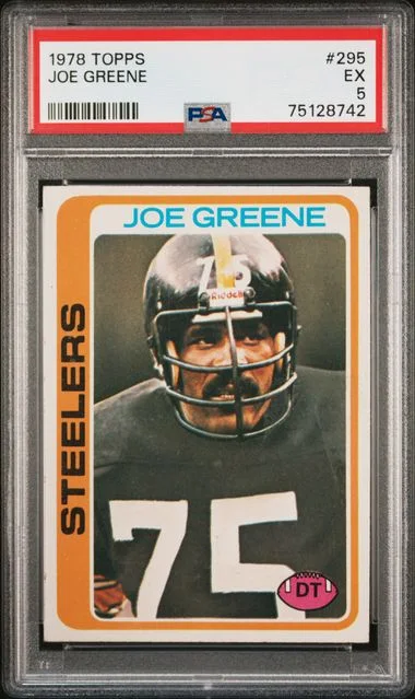 1978 Topps Joe Greene #295 card image