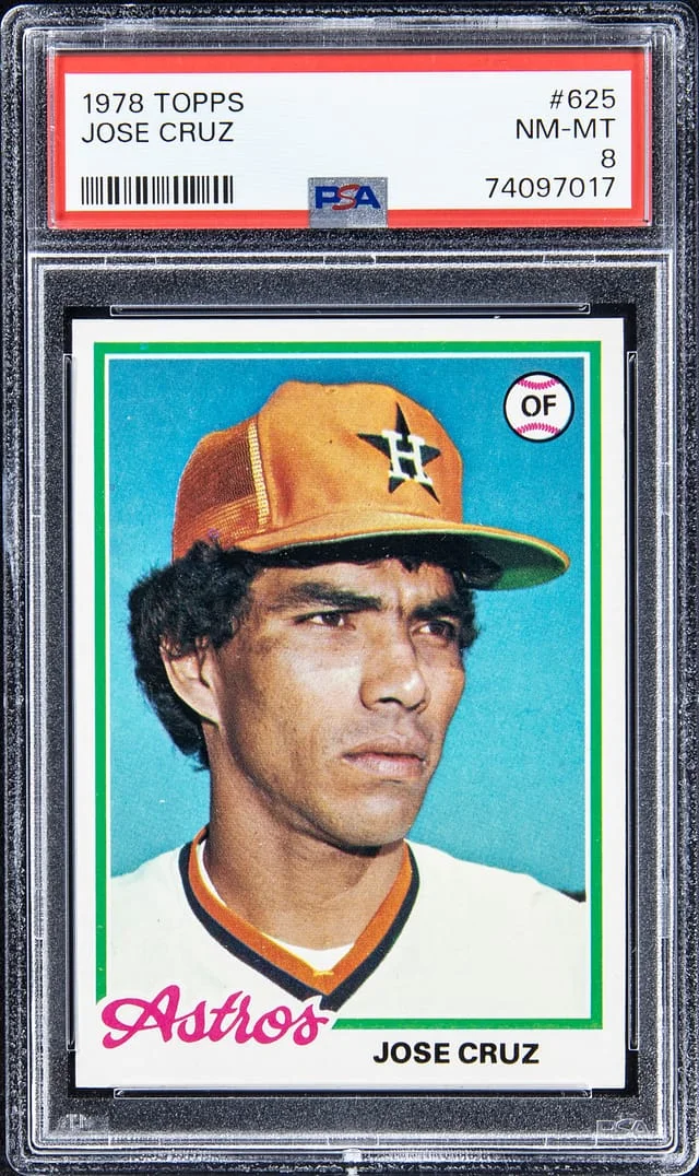 1978 Topps Jose Cruz #625 card image