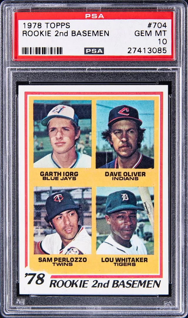 1978 Topps Lou Whitaker #704 card image