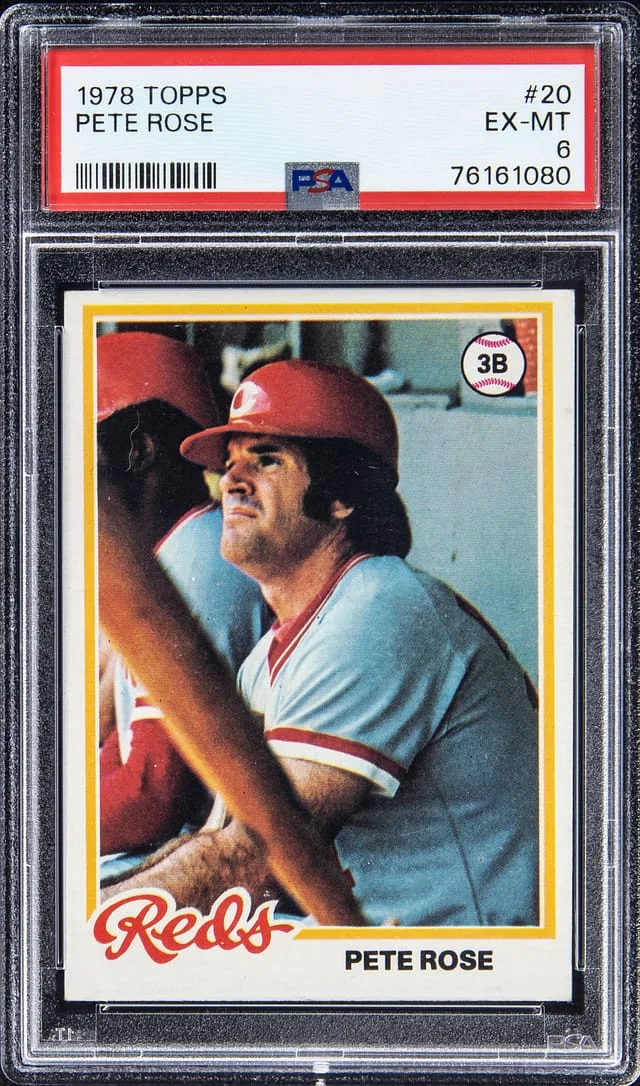 1978 Topps Pete Rose #20 card image