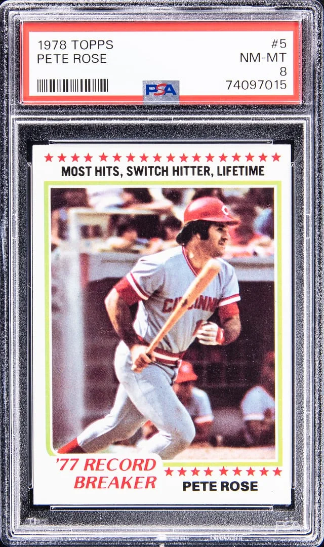 1978 Topps Pete Rose #5 card image
