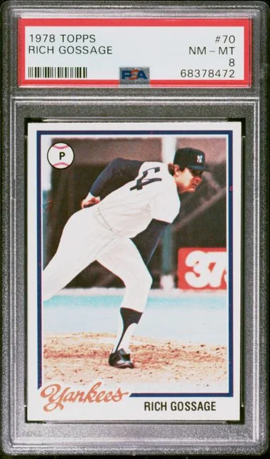1978 Topps Rich Gossage #70 card image