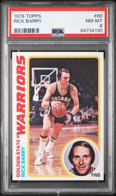 1978 Topps Rick Barry #60 card image