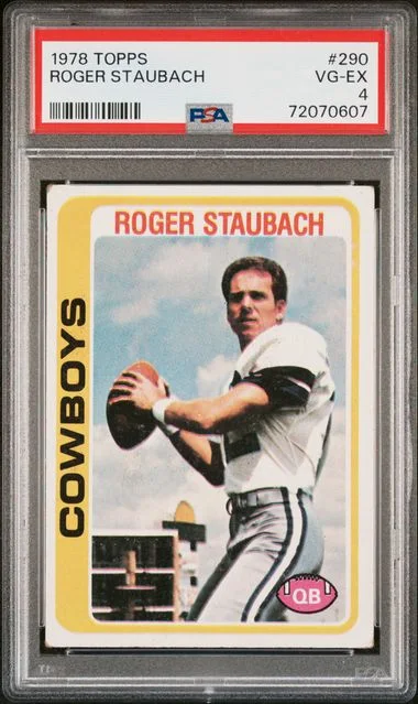 1978 Topps Roger Staubach #290 card image