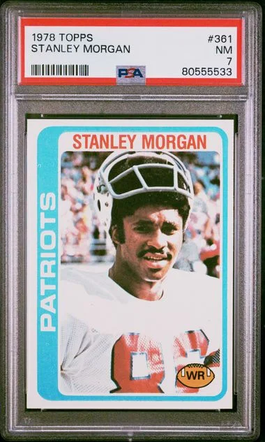 1978 Topps Stanley Morgan #361 card image