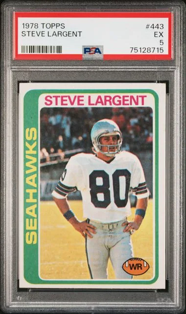 1978 Topps Steve Largent #443 card image