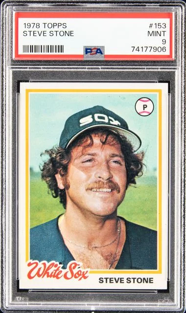 1978 Topps Steve Stone #153 card image