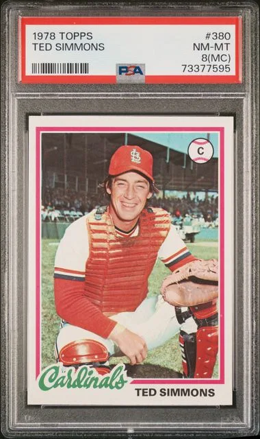 1978 Topps Ted Simmons #380 card image