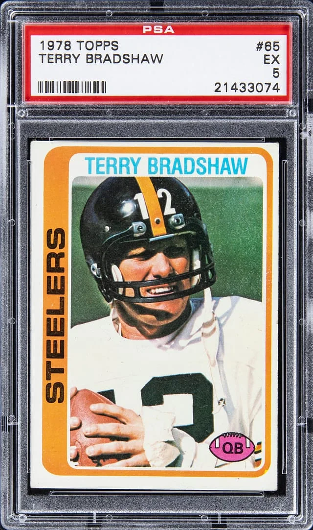 1978 Topps Terry Bradshaw #65 card image