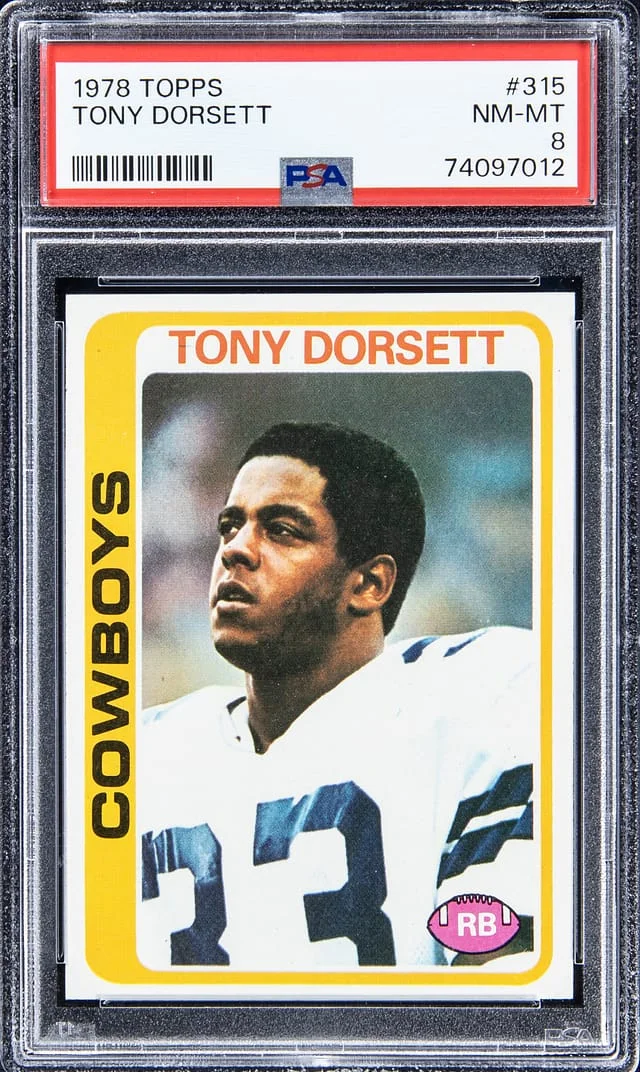 1978 Topps Tony Dorsett #315 card image