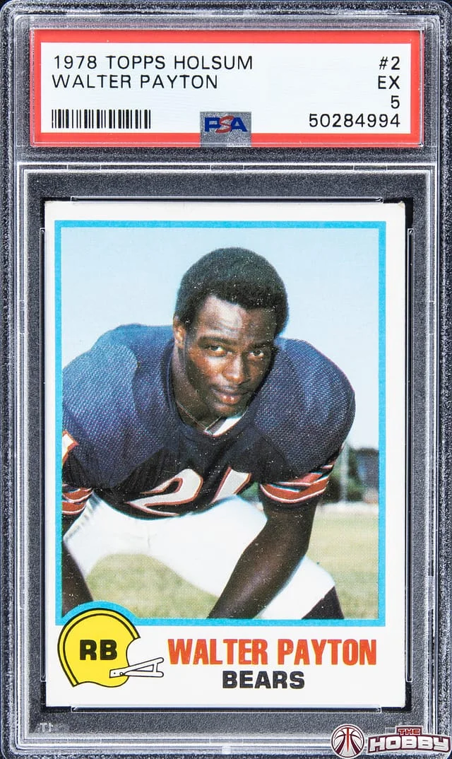 1978 Topps Walter Payton Holsum #2 card image
