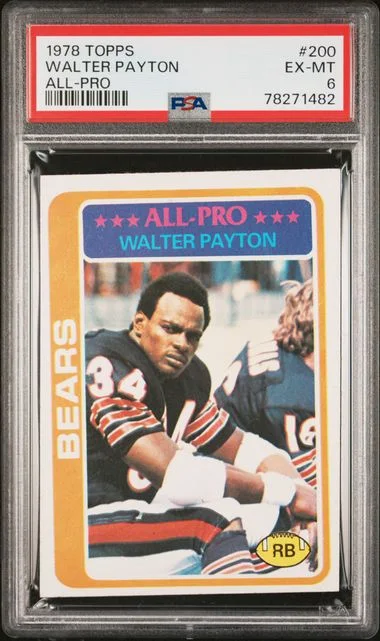 1978 Topps Walter Payton All-Pro #200 card image