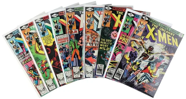 1979-80 Marvel) 8 Books - Raw - 1st Full Appearance of Proteus, Cover Appearance of Emma Frost, 2nd Appearance of Dazzler, Appearance of Kitty Pryde #3rd card image