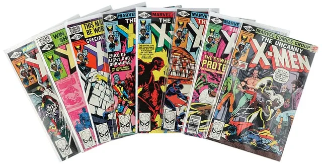1979-80 Marvel) 8 Books - Raw - 3rd Appearance of Kitty Pryde, 1st Cover Appearance of Emma Frost, Full Team Appearance of the Hellfire Club, Cyclops Leaves the X-Men #1st card image