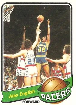 1979-80 Topps Alex English #31 card image