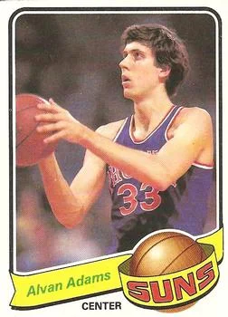 1979-80 Topps Alvan Adams #52 card image