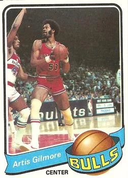 1979-80 Topps Artis Gilmore #25 card image
