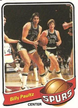 1979-80 Topps Billy Paultz #22 card image