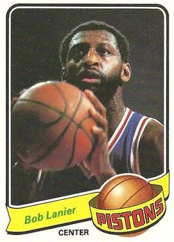 1979-80 Topps Bob Lanier #58 card image