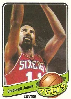 1979-80 Topps Caldwell Jones #33 card image