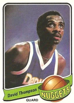 1979-80 Topps David Thompson #50 card image