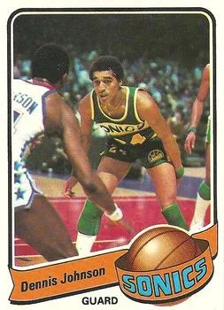 1979-80 Topps Dennis Johnson #6 card image