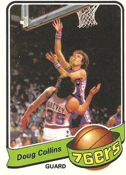 1979-80 Topps Doug Collins #64 card image