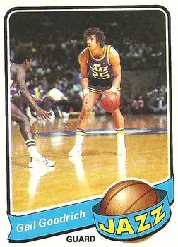 1979-80 Topps Gail Goodrich #32 card image